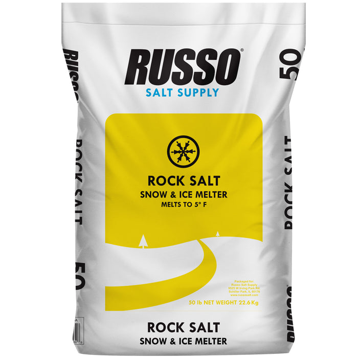 Russo Bolsa de sal de roca de 50 libras
