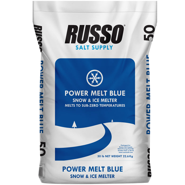Russo Bolsa de 50 LB de Power Melt Azul