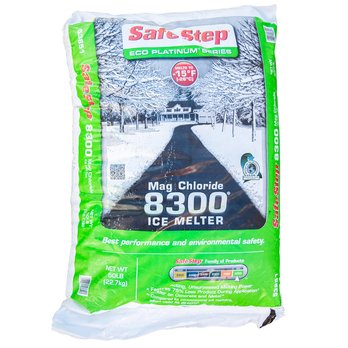 Safe Step Mag Cloruro 8300 Derretidor de hielo 50 LB