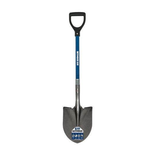 Seymour 49451 #2 Round Point Shovel w/ 26 In. Fiberglass Handle