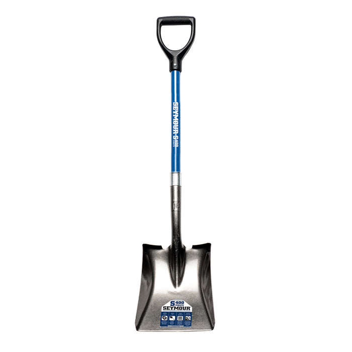 Seymour 49462 #2 Square Point Shovel w/ 26 In. Fiberglass Handle