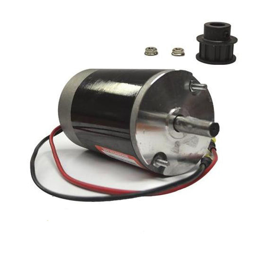 Snow Plow New Style Motor w/ Tooth Cogged Pulley OEM Spec Fisher Western Blizzard