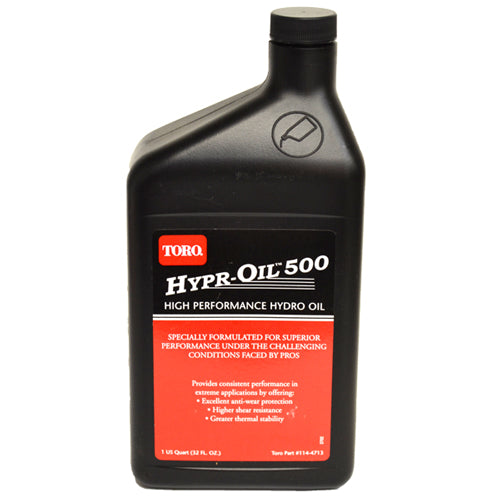 Toro 114-4713 Hypr-Oil 500 Aceite hidráulico 1 cuarto de galón.