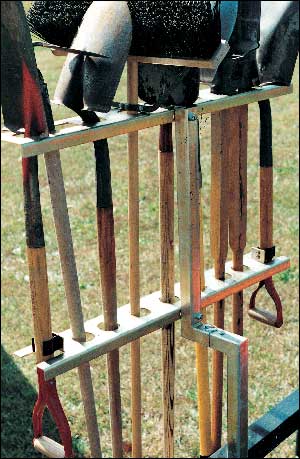 Trimmer Trap  TR-1 Portable Hand Tool Storage Rack