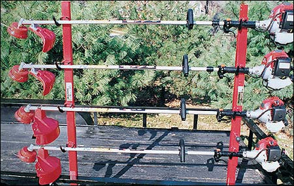 Trimmer Trap TT-2 PRO-4 Line Trimmer Rack (Holds 4)