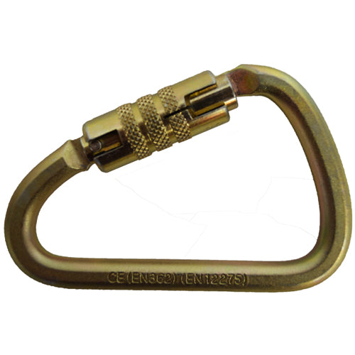 US Rigging Supply USR-12-CTL ProClimb Klettersteig Mosquetón con cierre giratorio de acero