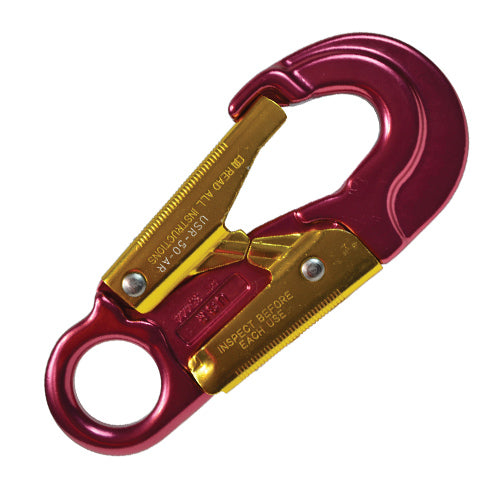 U.S. Rigging Supply USR-50-AR Double Lock Forged Alumnium Safety Snap
