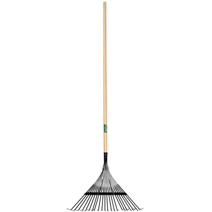 Union Tools 22 In. Metal Leaf Rake w/ Wood Handle