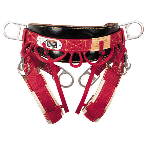 Weaver 08-01032-LG 4-Dee Extra Wide Back Saddle with Padded Nylon Leg Straps, Large