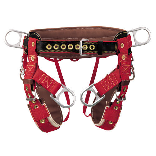 Weaver 08-01032-SM 4-Dee Extra Wide Back Saddle with Padded Nylon Leg Straps, Small