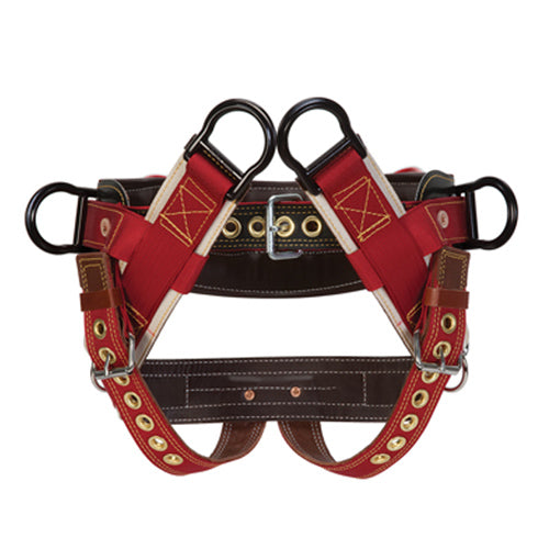 Weaver 08-01033-SM 4-Dee Extra Wide Back Saddle with Nylon Leg Straps, Small