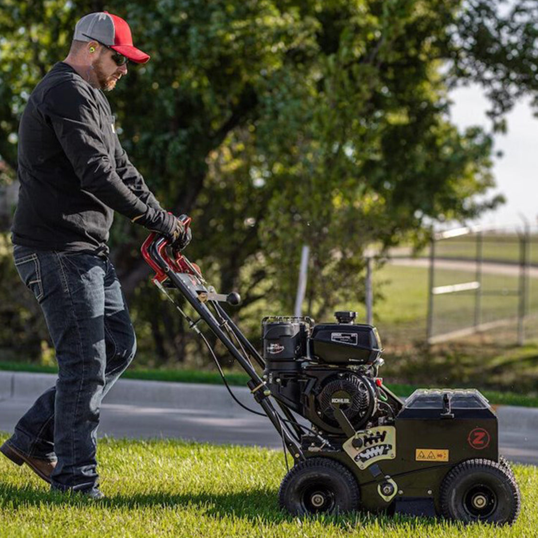 ZTE ZD3020 Z-Seed Walk-Behind 20 In. Slicer Seeder