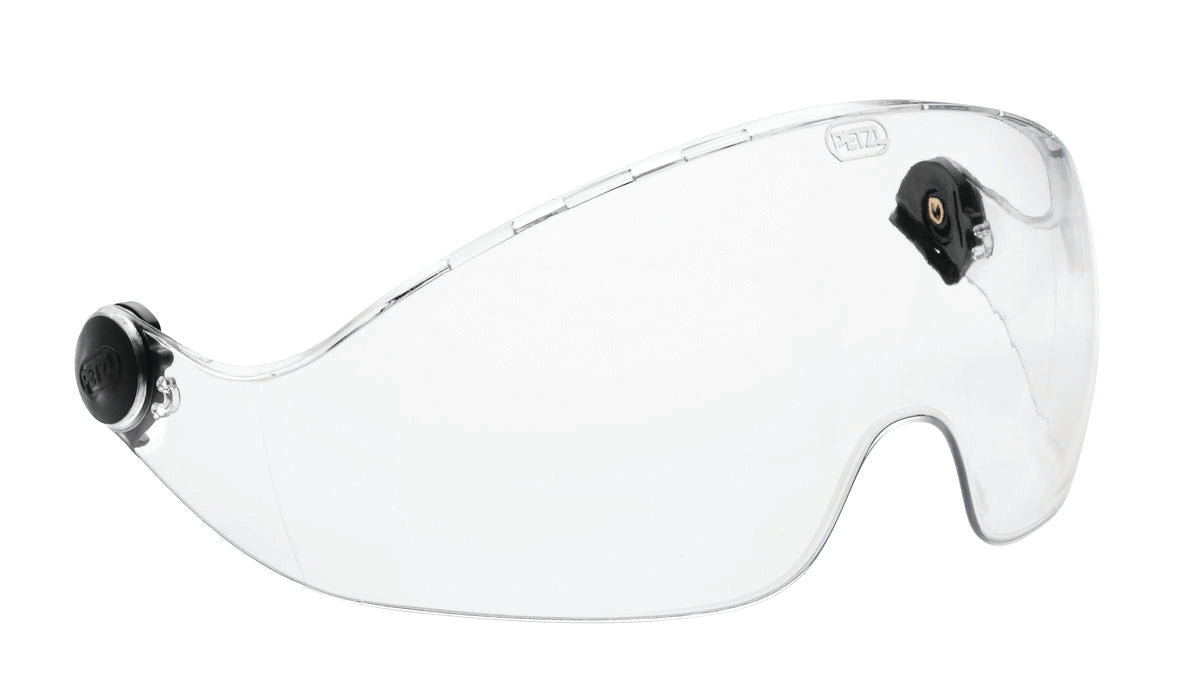 Petzl A15A Vizir Protective Eye Shield for Vertex and Alveo Helmets Clear