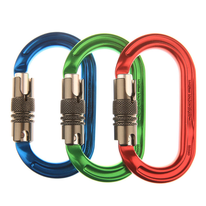 DMM Ultra O Training Carabiner (3 Pack Blue/Red/Green)