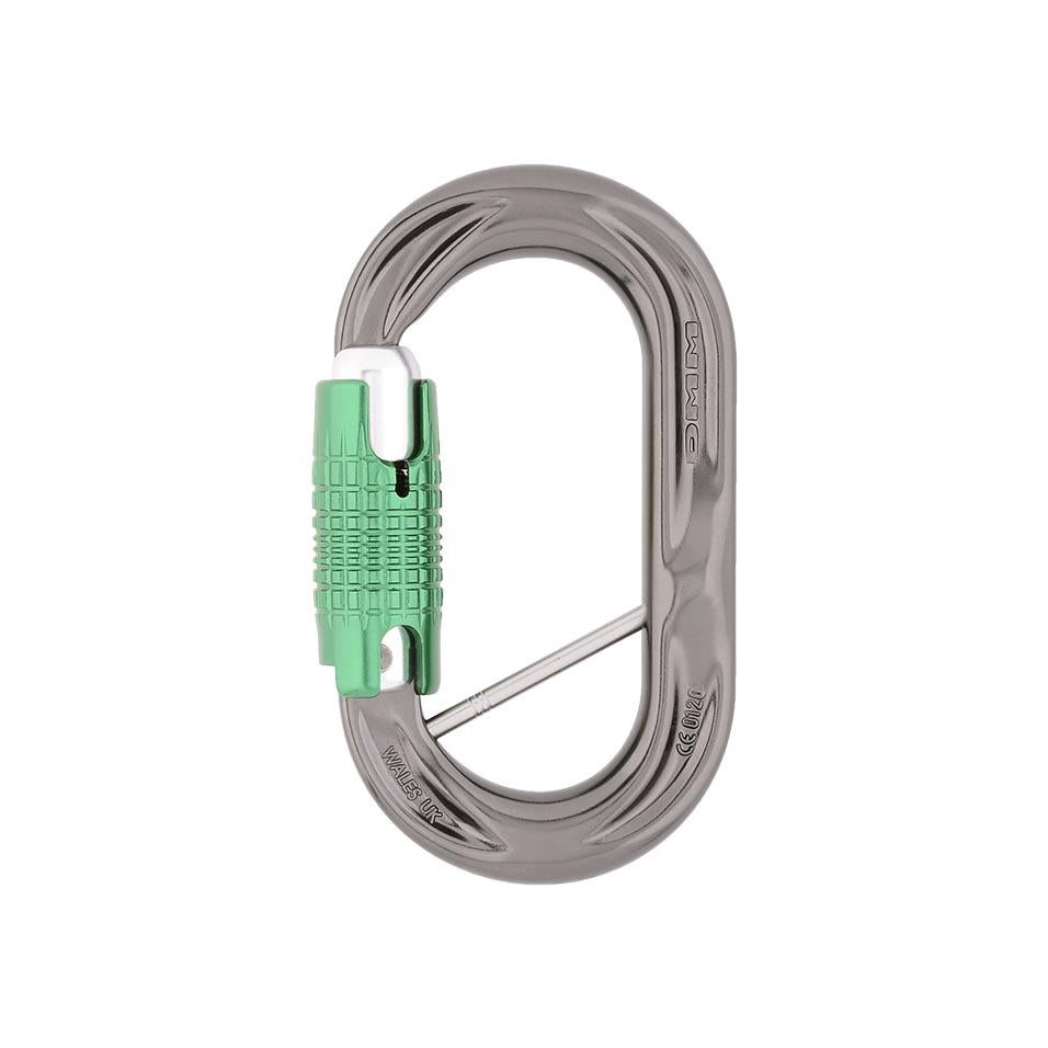 Caja de seguridad con barra cautiva PerfectO Titanio/Verde