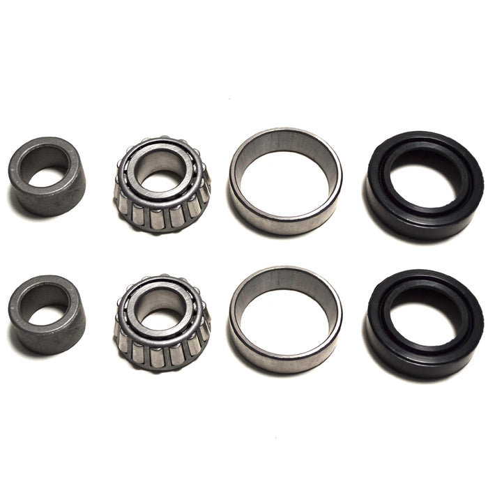 Aftermarket 13x5x6 Solid Tire Assembly Kit (2 Tires & Bearing Kits)
