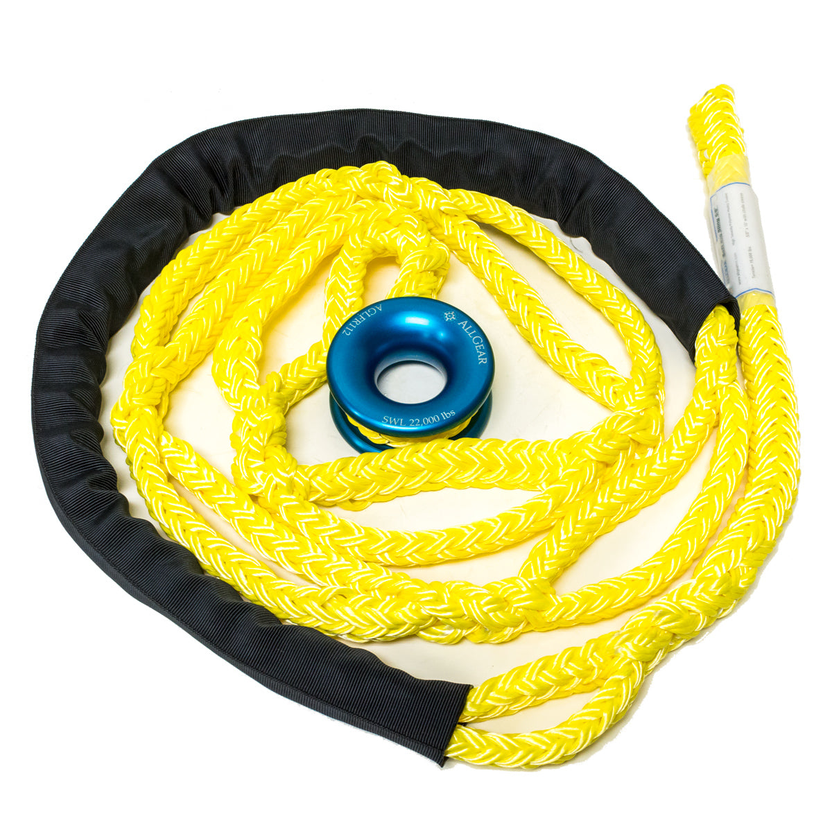 Imbracatura Morbida All Gear AGSRS12S-5810 Colore Giallo Husky, Misura 5/8 X 10 Piedi