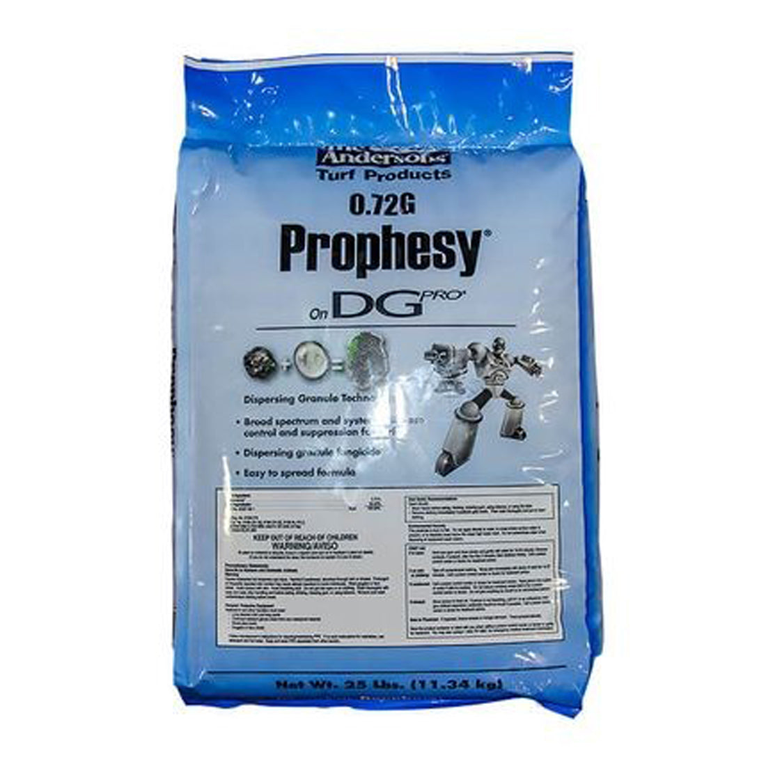 Fungicida para césped Andersons DG Pro, 25 libras