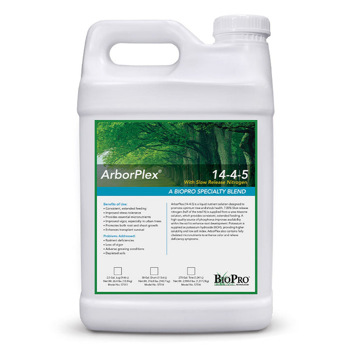 Soluciones Ecologel 57513 ArborPlex (14-4-5) 2,5 galones