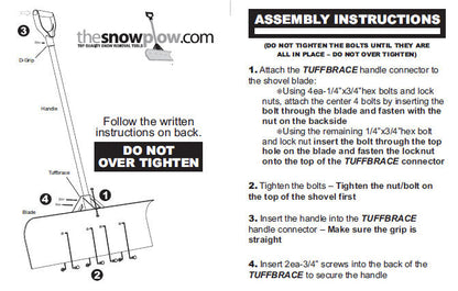 The Snowplow 50536 Snow Shovel 36 In.