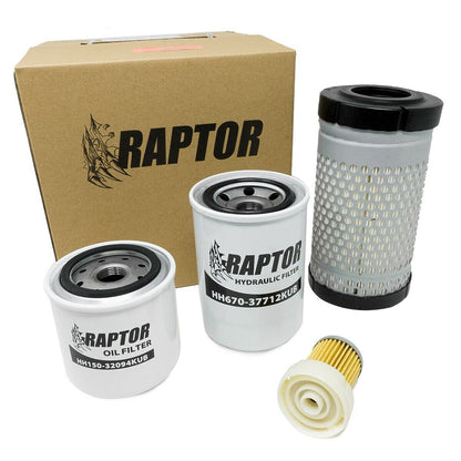 Kit de mantenimiento de filtro para tractores Kubota B7500 B7510 B2320 DT