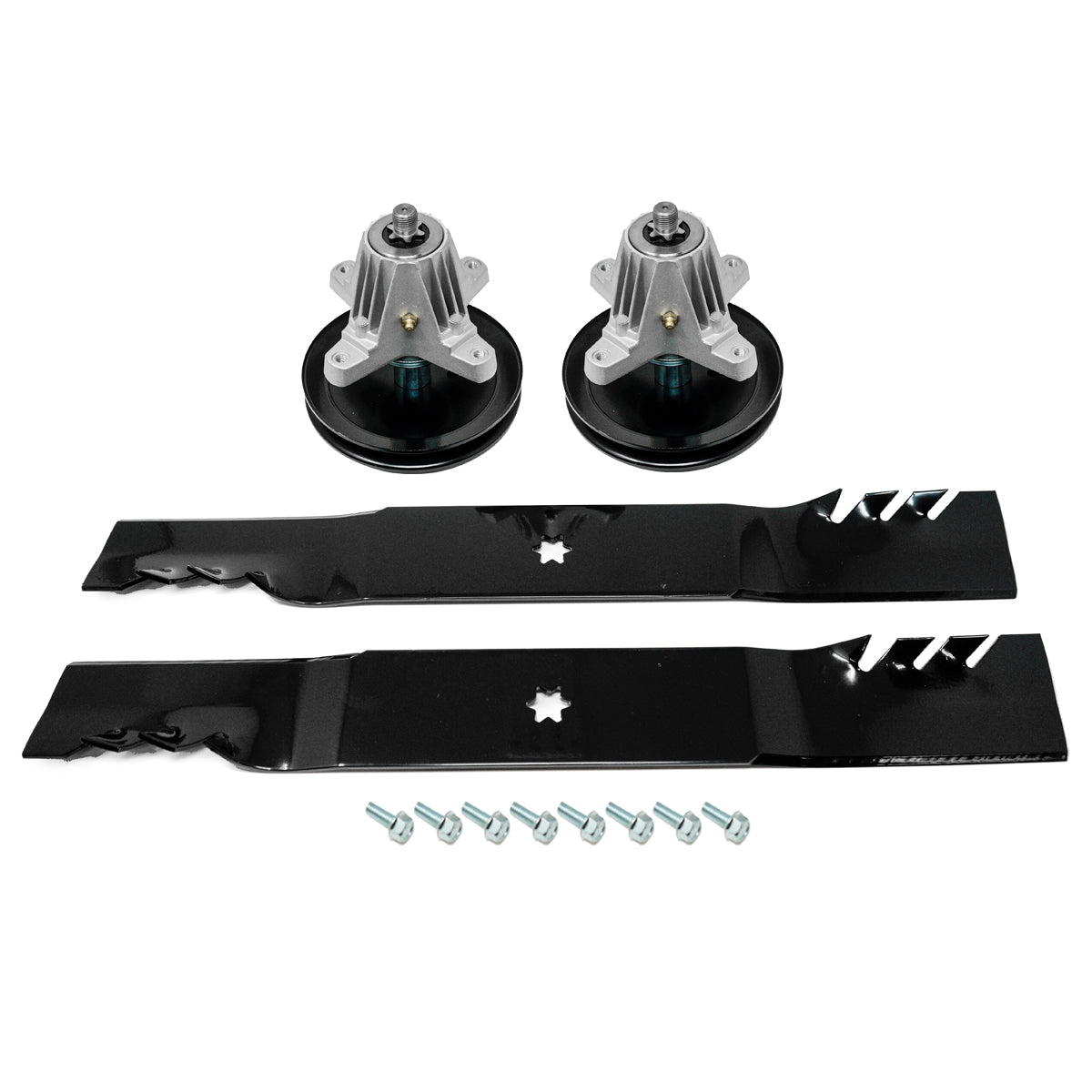 Spindle Mulching Blade Kit for MTD Cub Cadet 46 inch Cut Deck