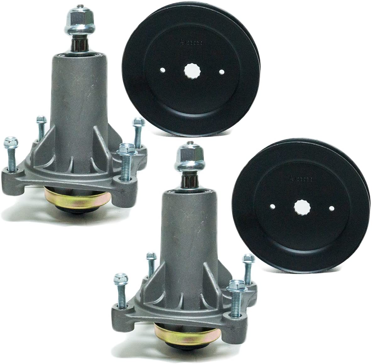 Kit de polea de husillo 2PK para cubierta Husqvarna 42" 46" 2146XLS 2246LS 2346XLS LT1942 RZ4216 532195945 187292