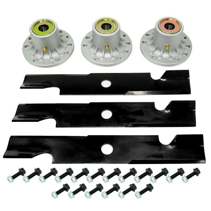 Spindle Blade Deck Kit for Exmark Turf Tracer 48 Inch 107-4065 116-5496-S