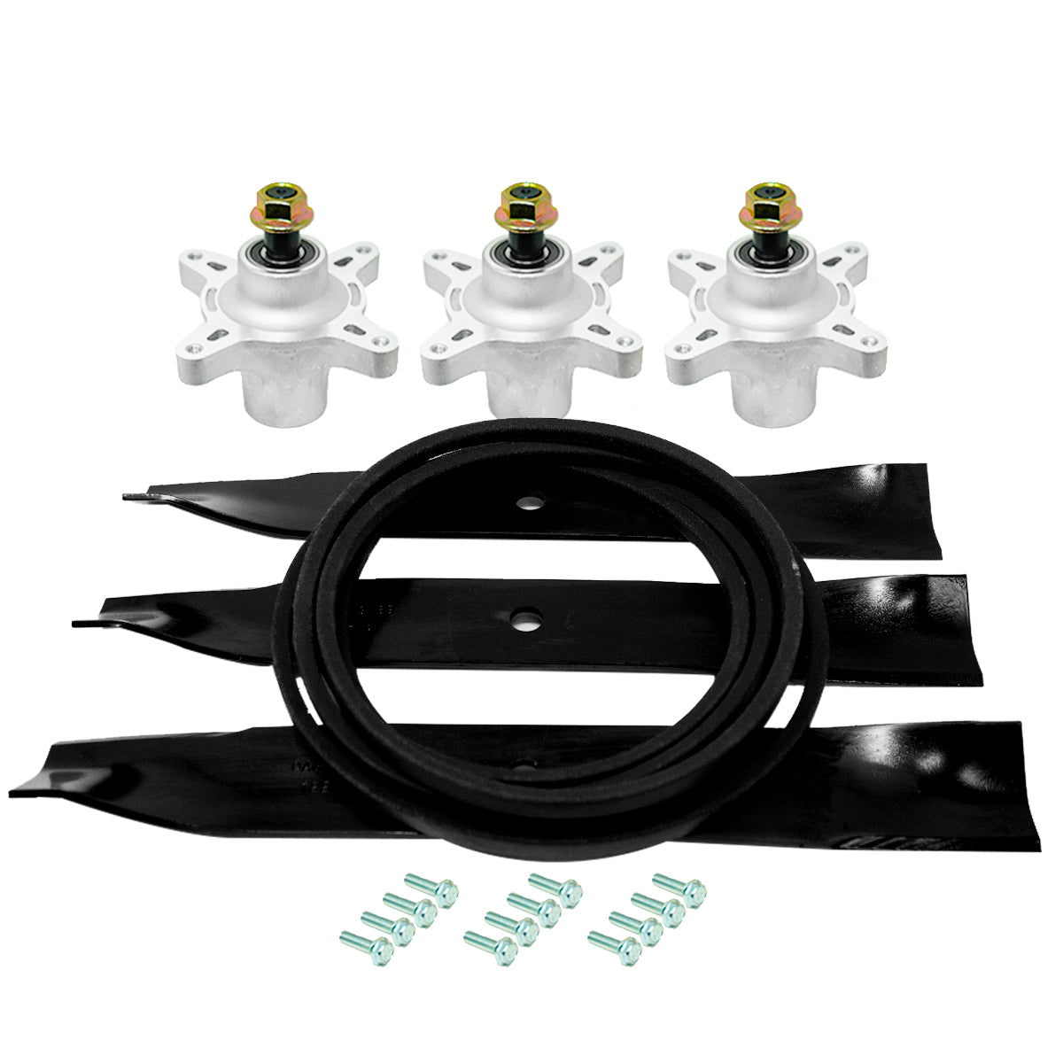Juego de correas para el husillo de la plataforma de corte para Toro 50 pulg. TimeCutter SS5000 139-3214 119-8820