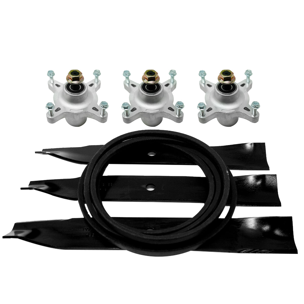 Juego de correas para el husillo de la plataforma de corte para Toro 50 pulg. TimeCutter SS5000 139-3214 119-8820