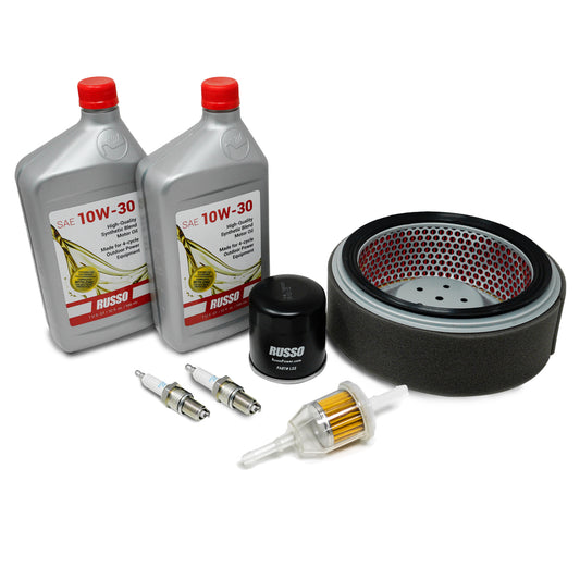 Russo Tune Up 10W-30 Kit for John Deere LG244 X720 X724 X728 X728SE X729 X730