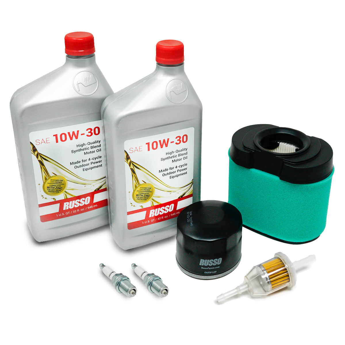 Kit de puesta a punto 10W-30 para John Deere LA155 LA165 LA175 D150 D160 D170 Z245