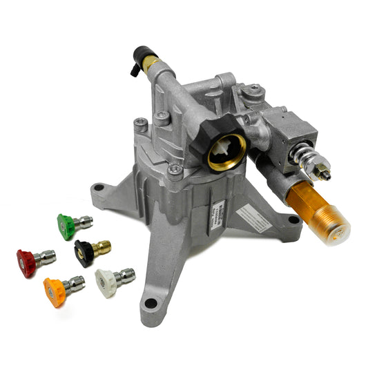 2700 PSI Pressure Washer Pump and Nozzle Set