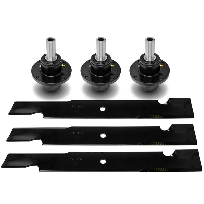 Spindle Blade Kit for Scag 61-inch Cut 61A 61V Deck Turf Tiger Zero Turn Mower
