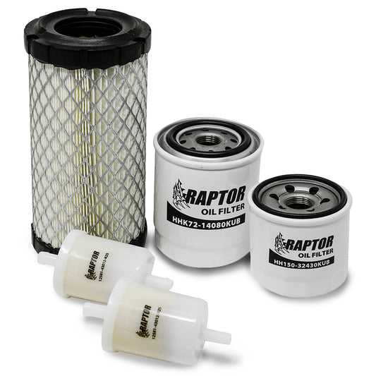 Kit de filtro Raptor para Kubota BX24 BX25 BX23S BX1500 BX1800 BX1830 BX1850 BX1860