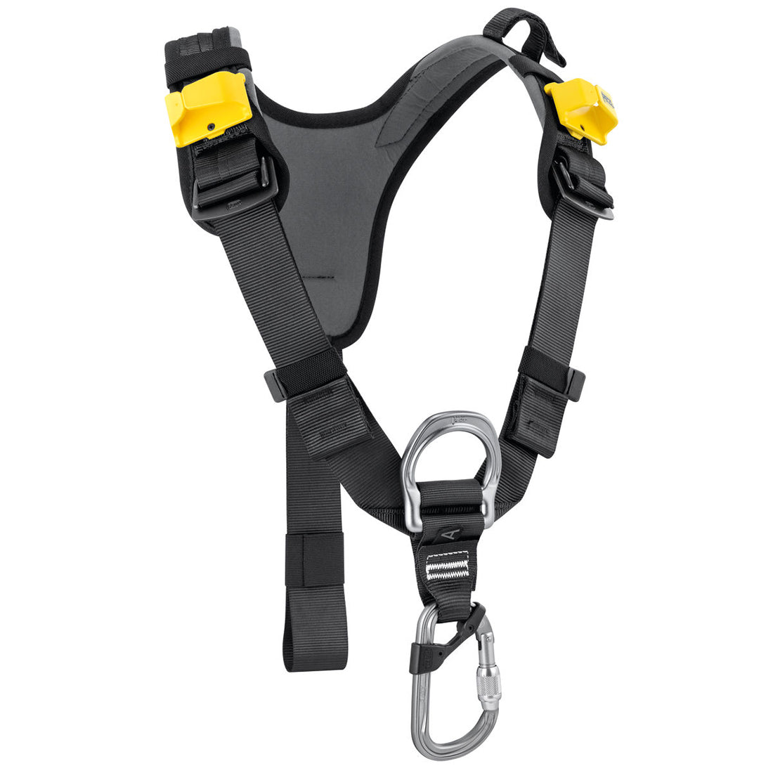 Petzl Top Chest Harness for Seat Harness Black / Yellow