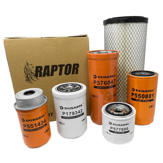 Kit de filtros para Retroexcavadora Case 580N con motor F5C