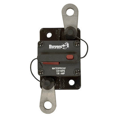 Buyers CB150PB Disyuntor de 150 amperios con botón manual de activación