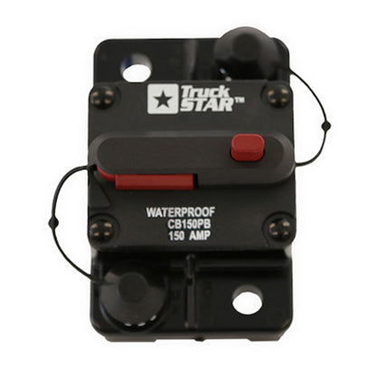 Buyers CB150PB Disyuntor de 150 amperios con botón manual de activación