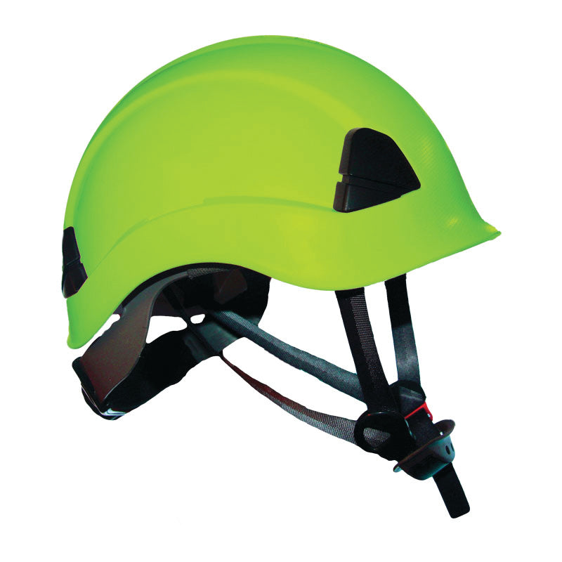Ahlborn Equipment CLMH-SG Arborist Climbing Helmet Safety Green