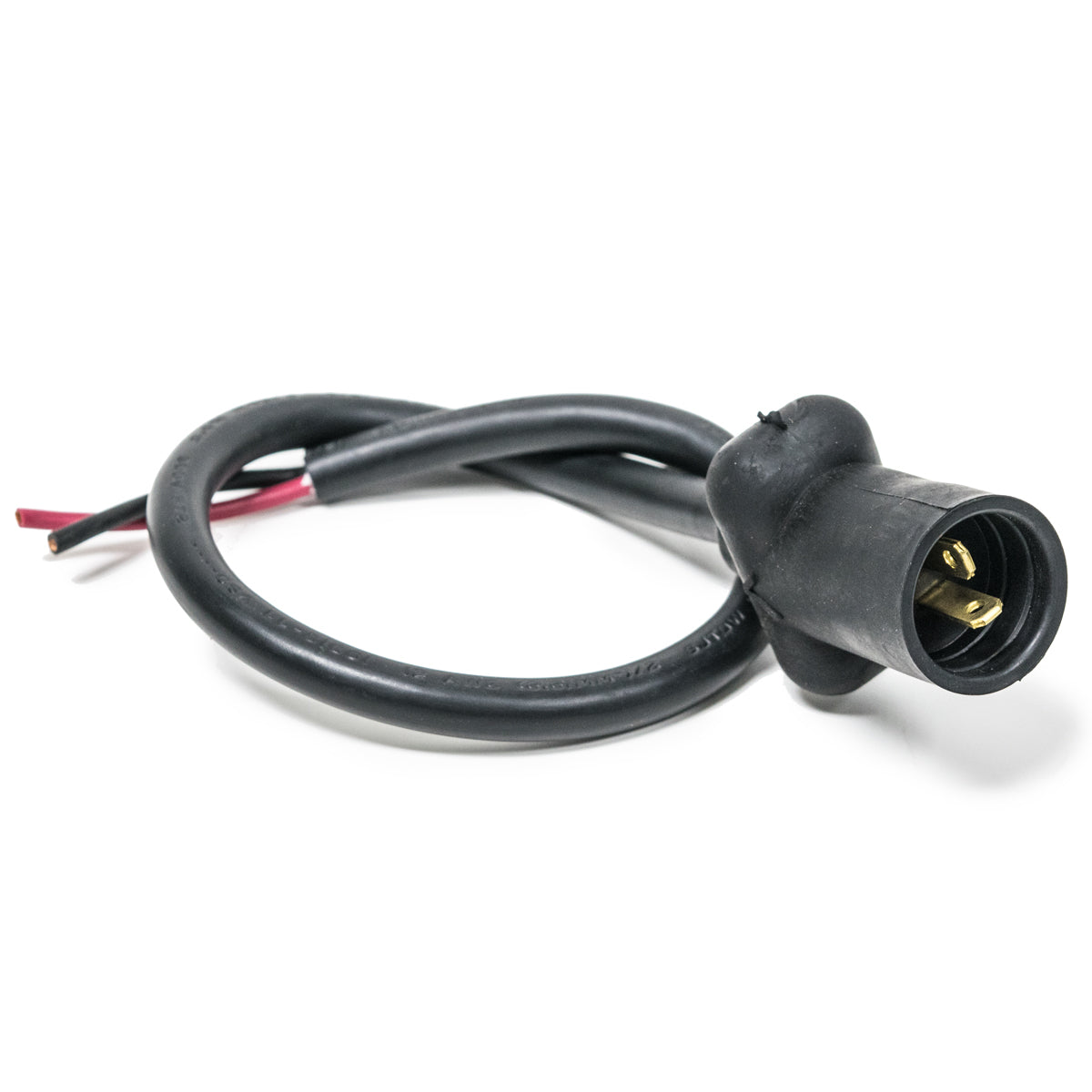 Conector de empalme de parachoques SnowEx D6112 (macho)