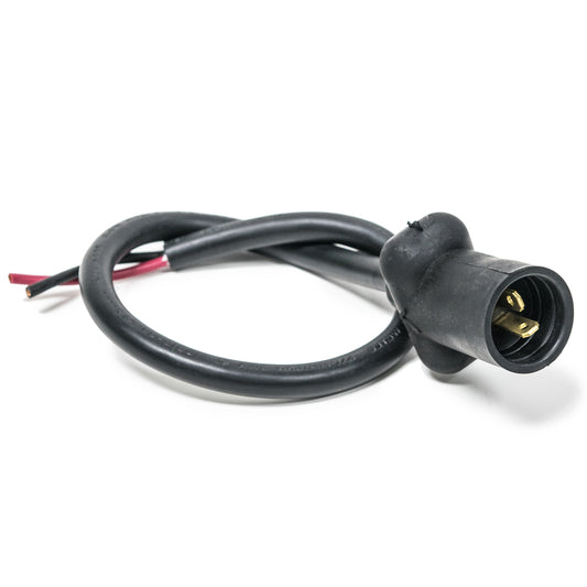 Conector de empalme de parachoques SnowEx D6112 (macho)