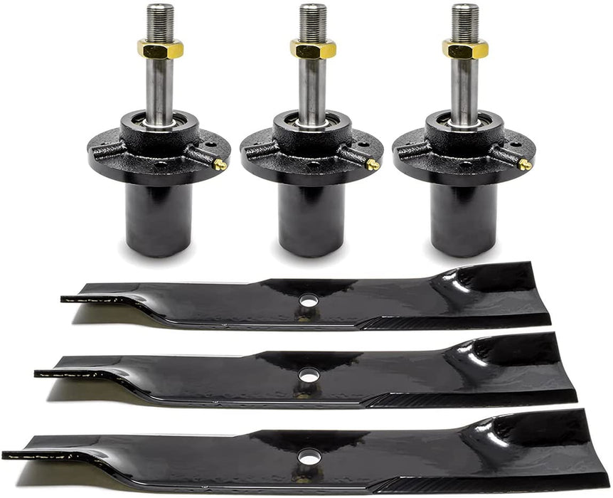 Spindle Blade Kit for Dixie Chopper 50 60 inch Deck Classic 2550 2750 2750HP 3060HP 3360HP 3372HP 300442