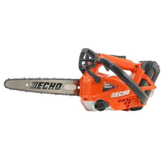 Eco DCS-2500T 12 pulgadas. Motosierra con mango superior y batería de 2,5 Ah y cargador