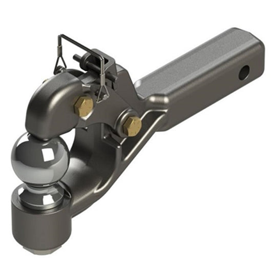 Wallace Forge 2in 16K Receiver Mount Combo Pintle/Ball Hitch DPR2516