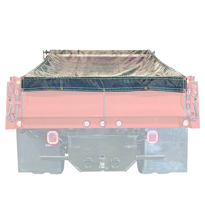 Buyers DTR5511 Aluminum Tarp System with Mesh Tarp 5-1/3 X 11-1/2 inch