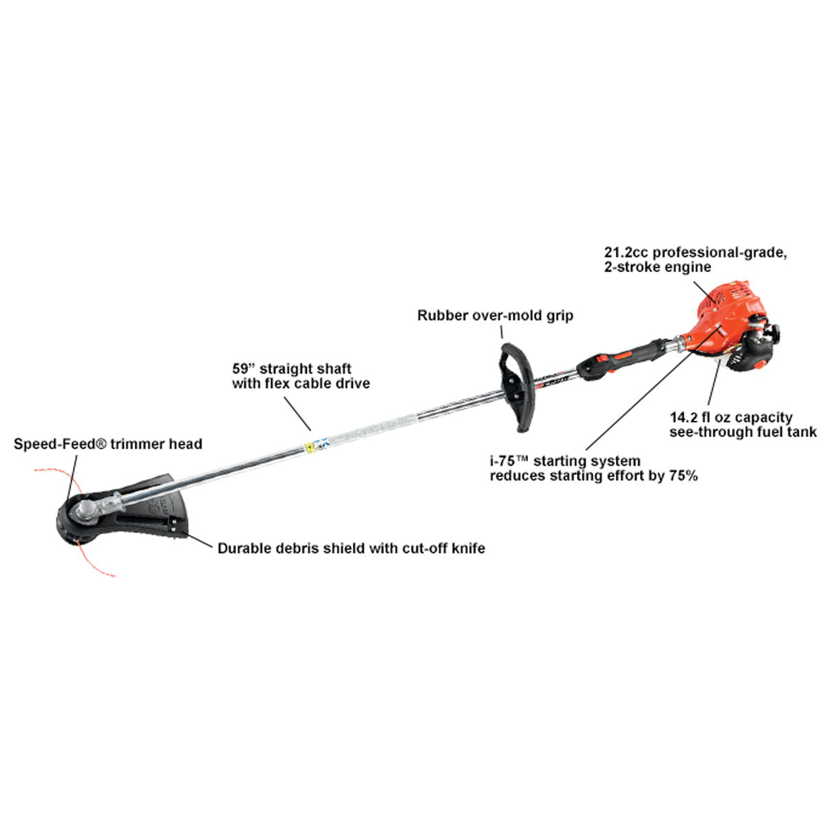 Echo SRM-225i Straight Shaft Line Trimmer