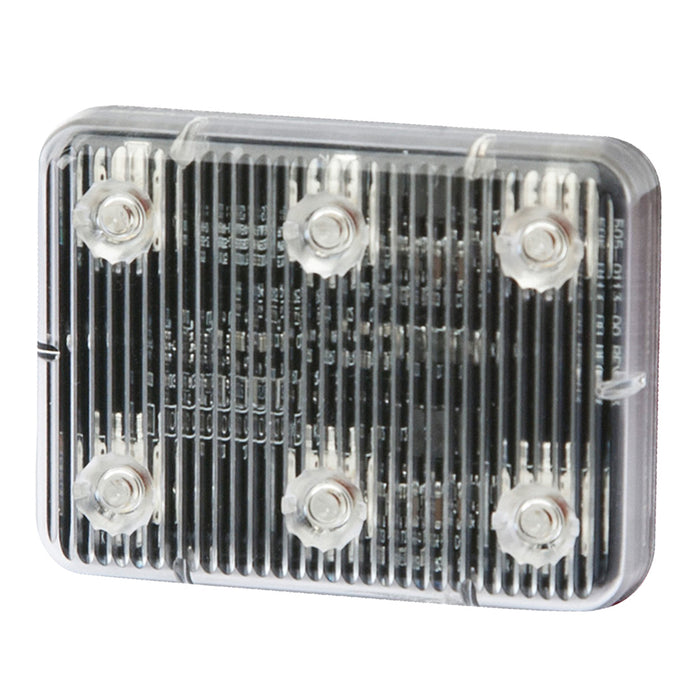 ECCO ED0004A LED direccional rectangular ámbar Stick-A-LED