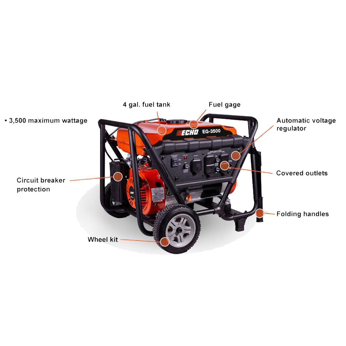 Echo EG-3500 Generator