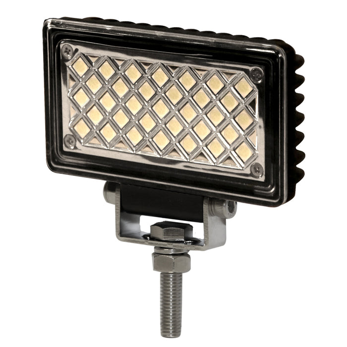 ECCO EW2019 Lámpara de trabajo rectangular LED con haz de luz 12-24 VD